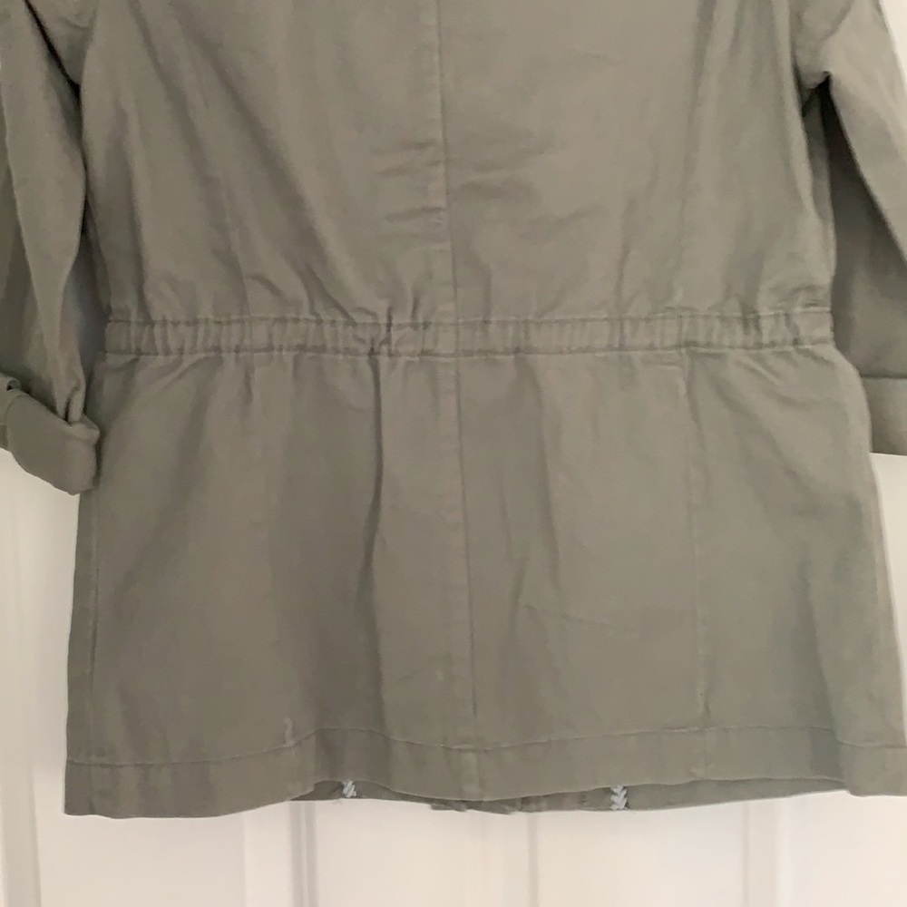 Gap Factory Olive Utility Jacket - image 7